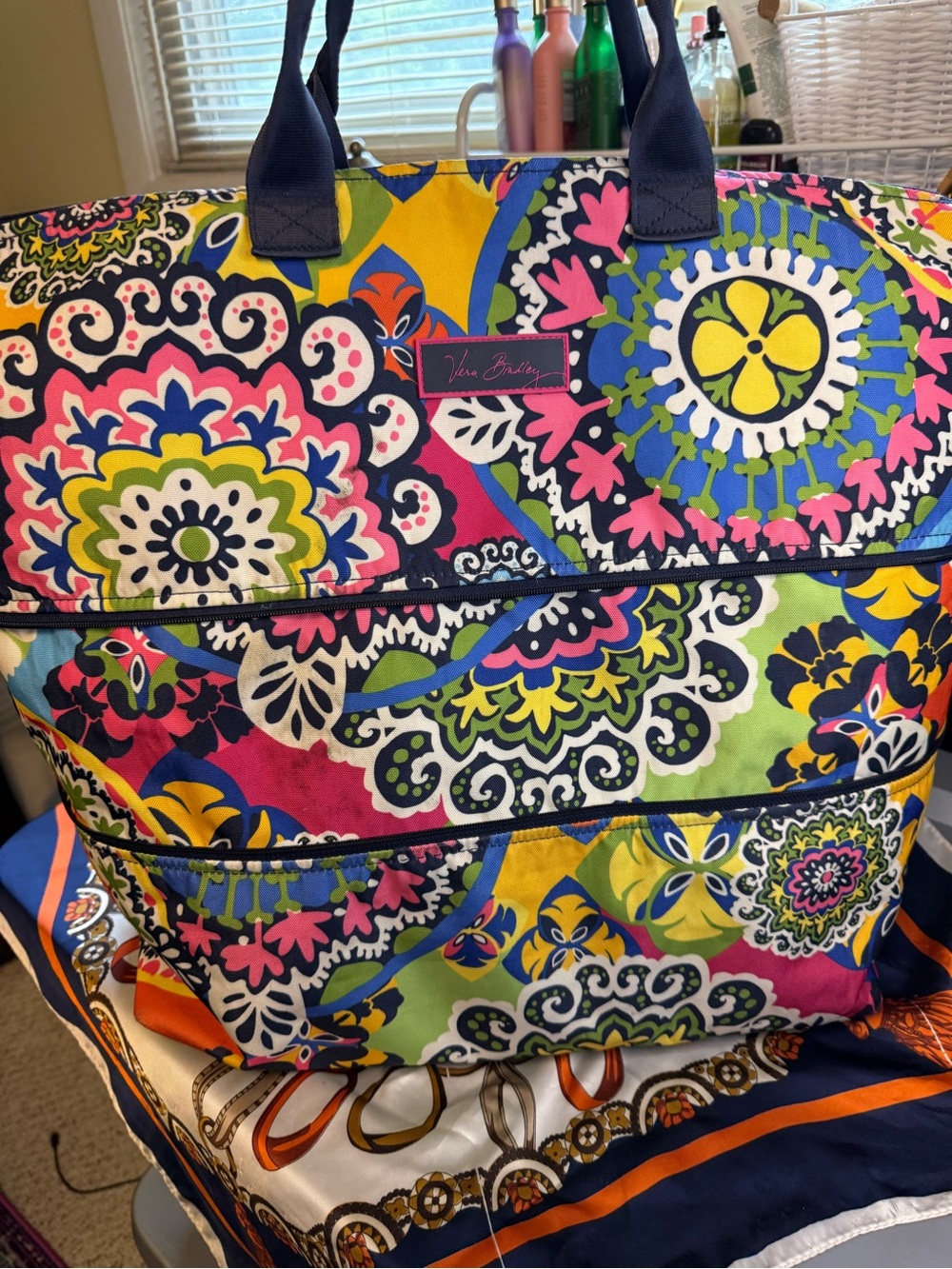 Vera Bradley Rio Expandable  Travel Organizer Weekender